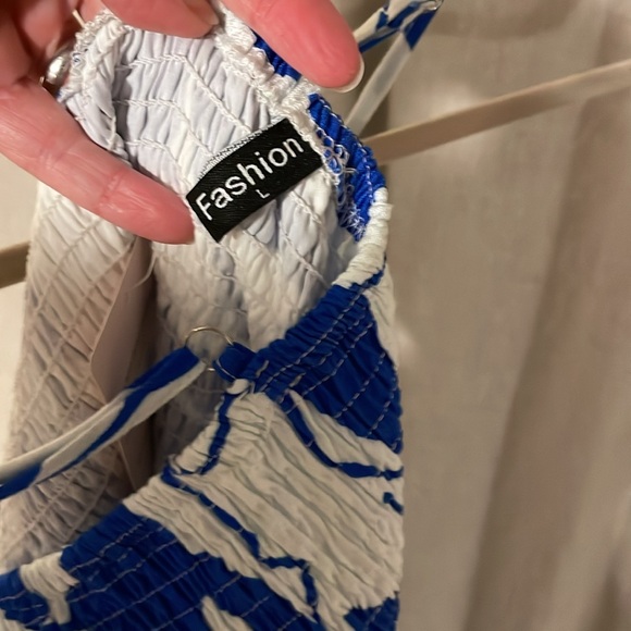 NWT blue and white dress - Picture 4 of 7